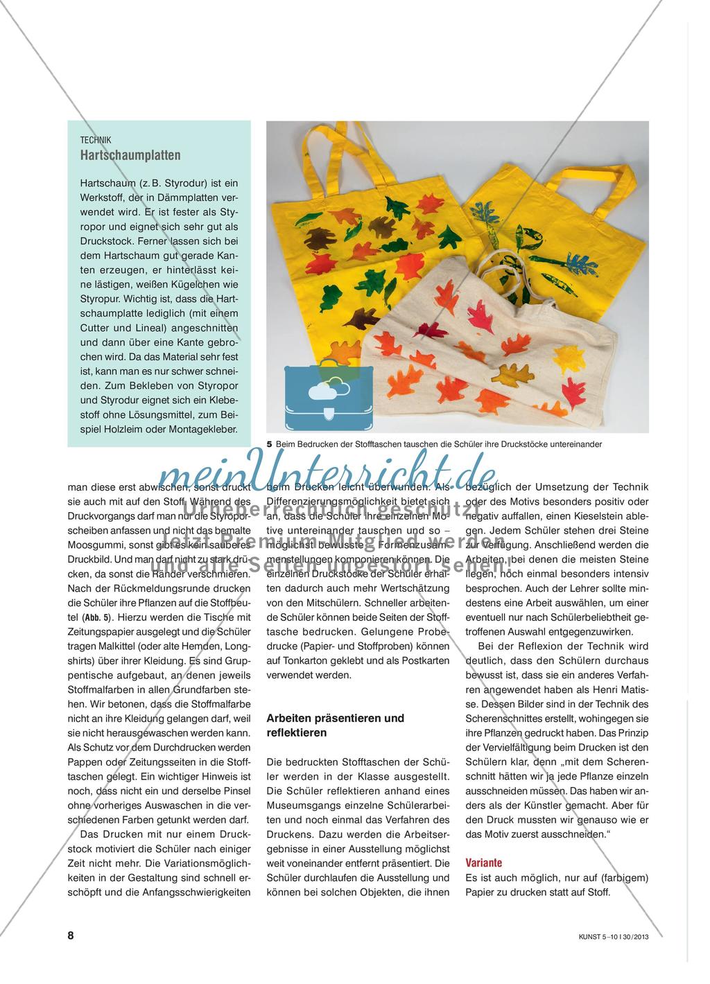 Reduzierte Pflanzenformen drucken Preview 3