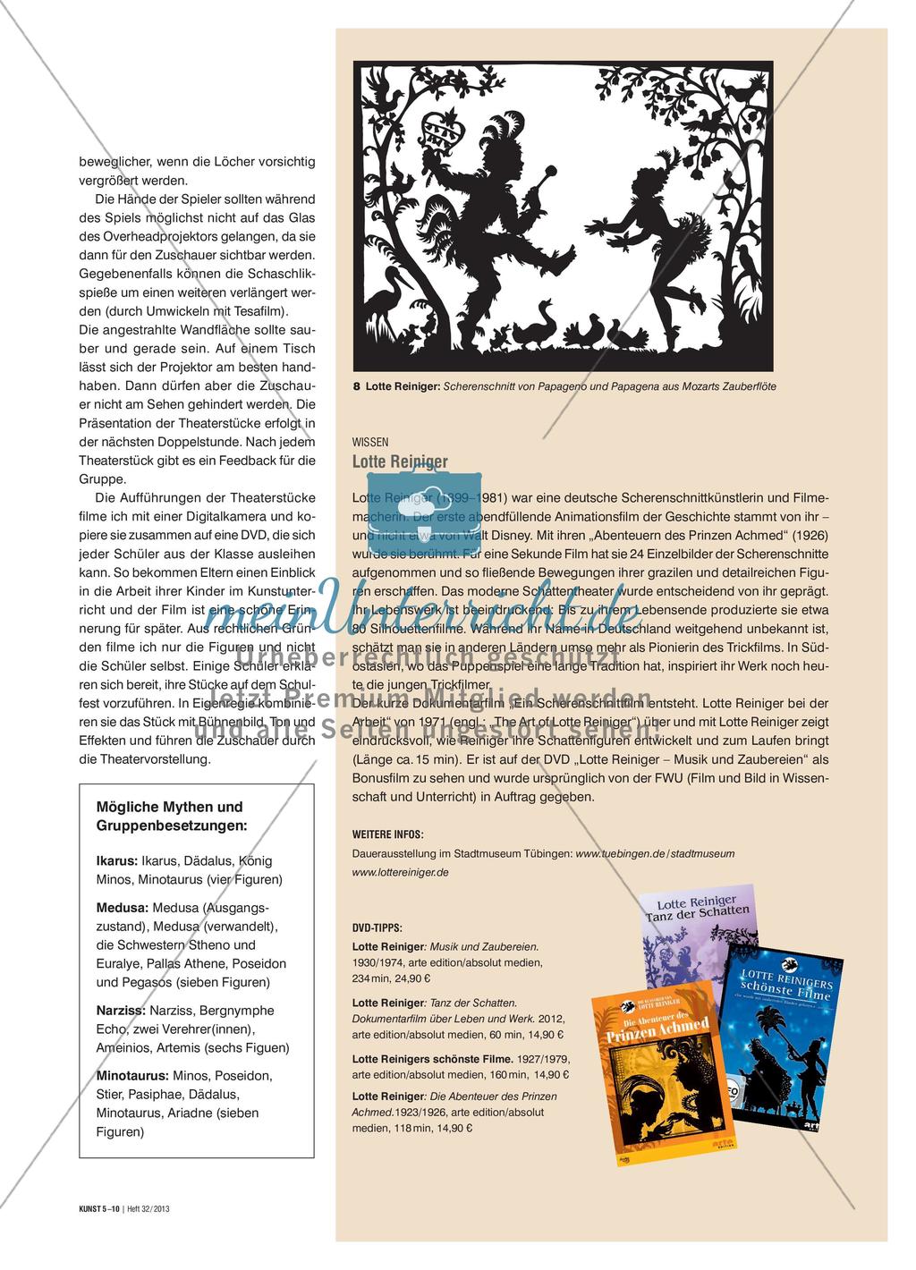 Mythisches Schattentheater Preview 4