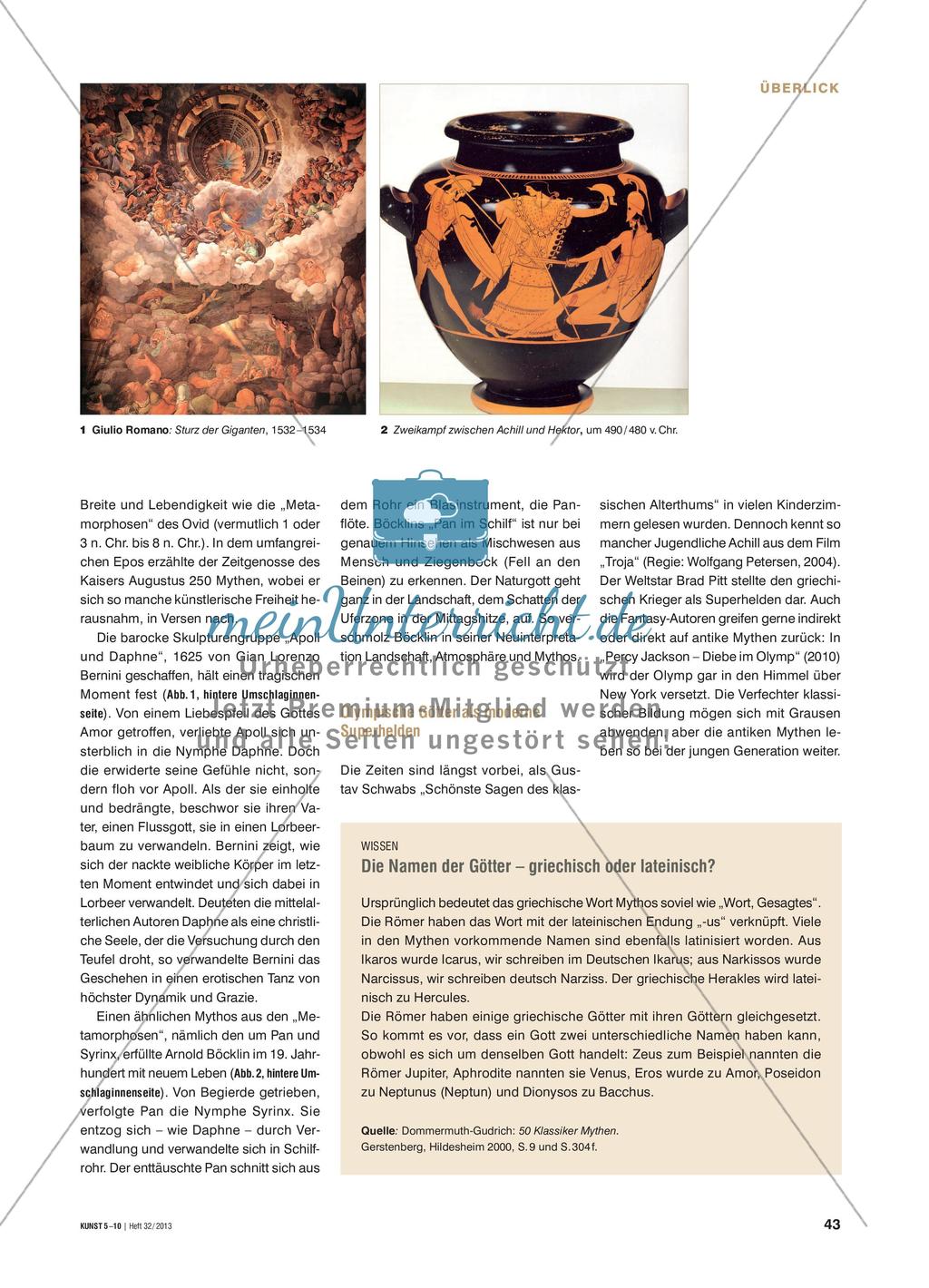 Antike griechische Mythen Preview 2