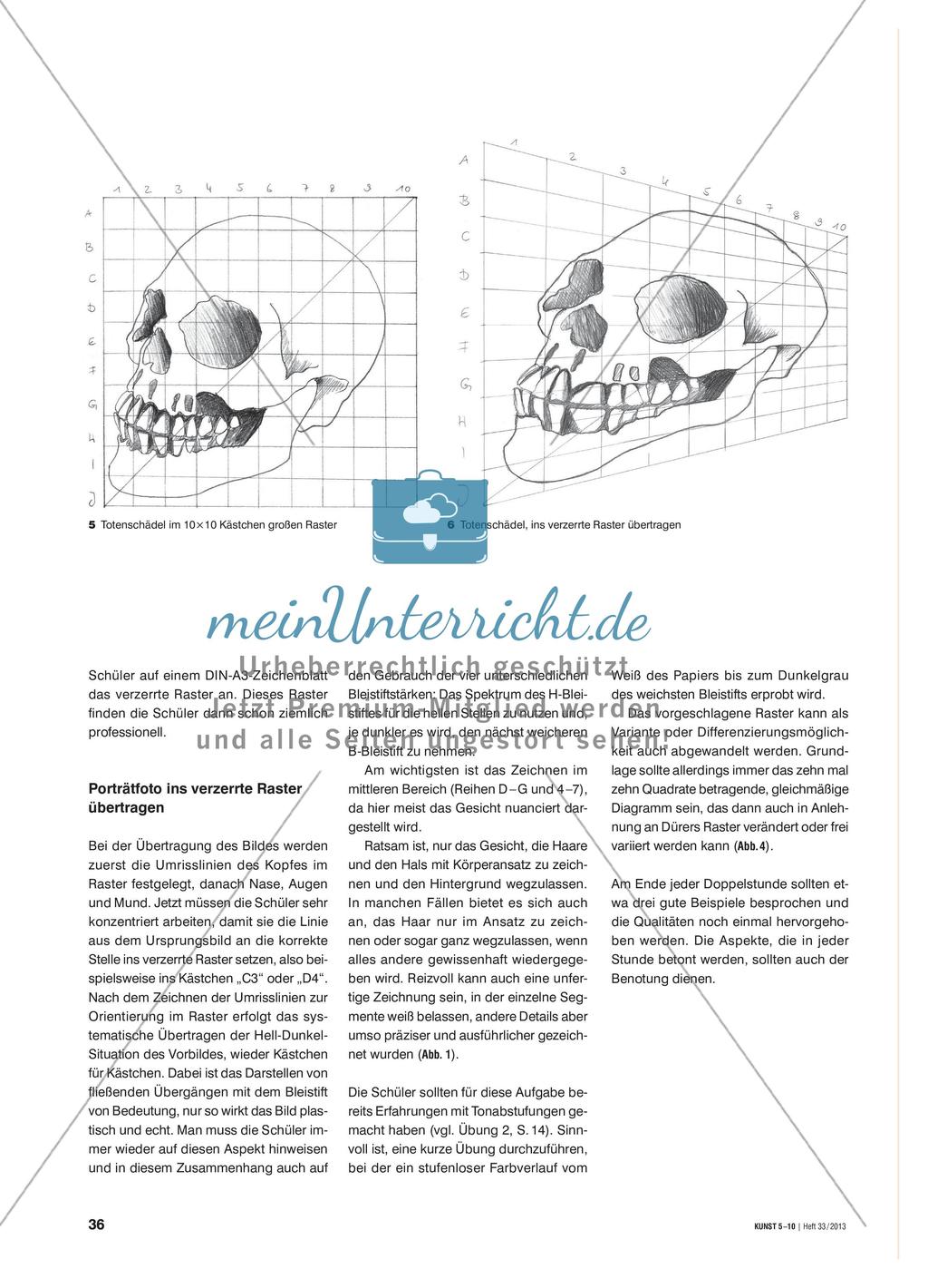 Ein Gesicht verziehen - Porträtbilder mit Rasterübertragung grafisch verzerrt wiedergeben Preview 3