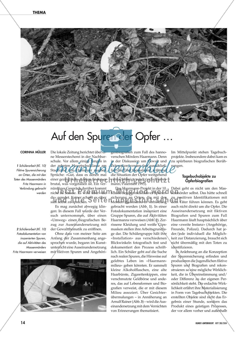 Auf den Spuren der Opfer … Preview 1