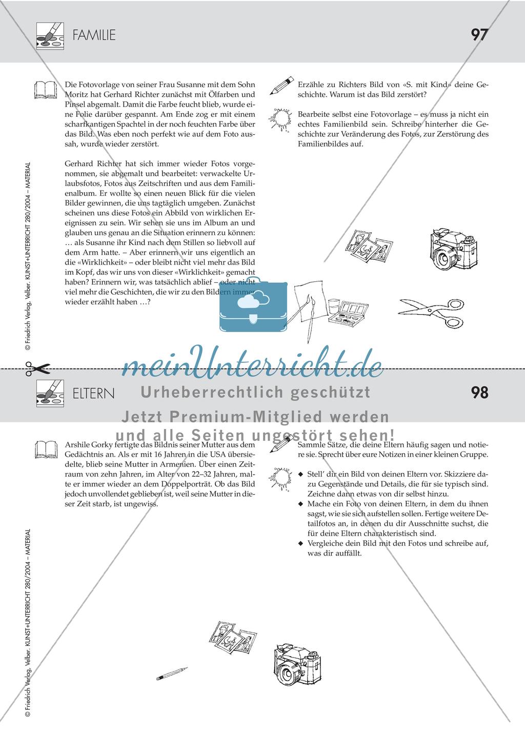 Kunstwerke als Anlass für Bio-Grafie im Kunstunterricht Preview 3