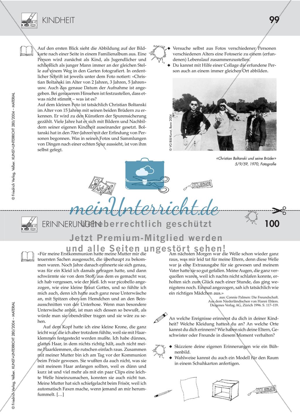 Kunstwerke als Anlass für Bio-Grafie im Kunstunterricht Preview 4