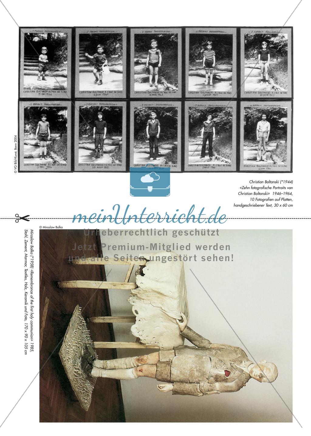 Kunstwerke als Anlass für Bio-Grafie im Kunstunterricht Preview 5