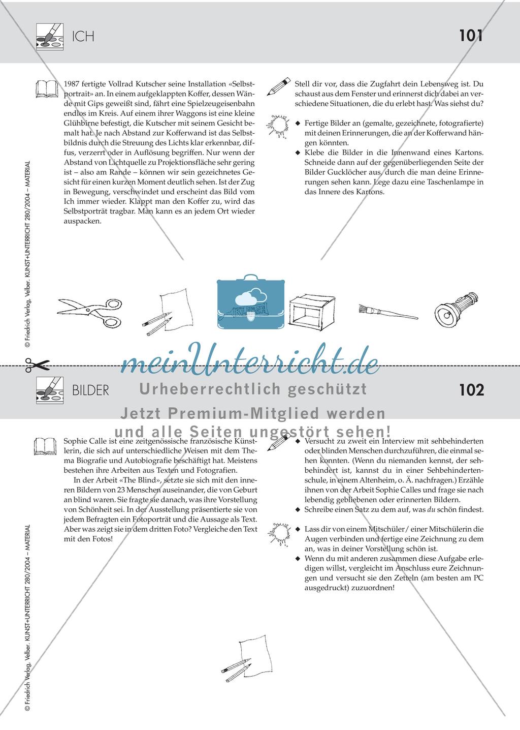 Kunstwerke als Anlass für Bio-Grafie im Kunstunterricht Preview 7