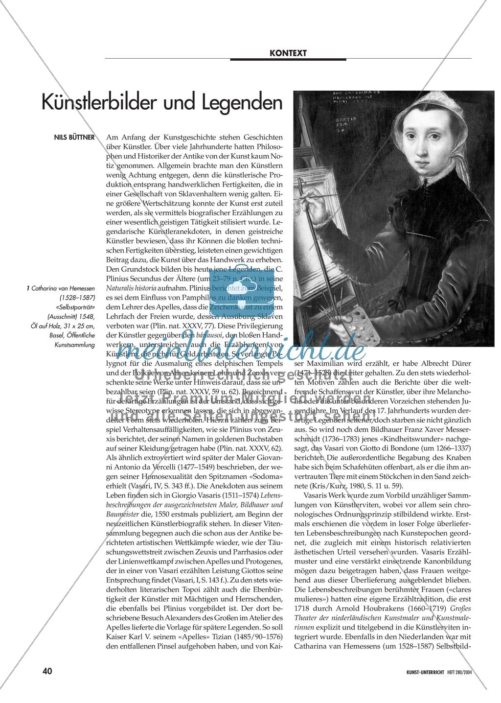 Künstlerbilder und Legenden Preview 1