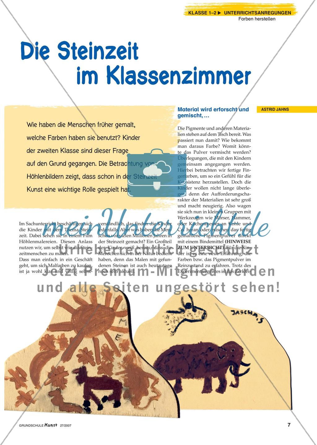Die Steinzeit im Klassenzimmer Preview 1