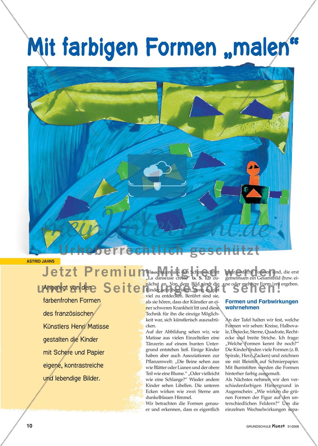 Collagieren mit Formen und Farben Preview 1