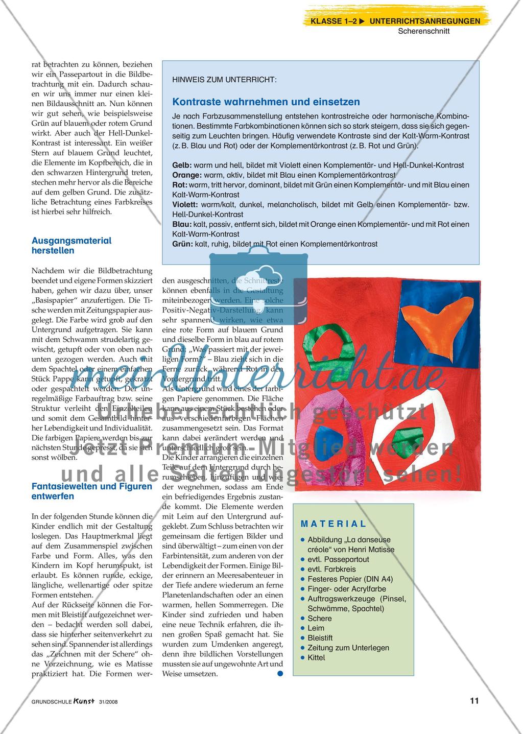 Collagieren mit Formen und Farben Preview 2