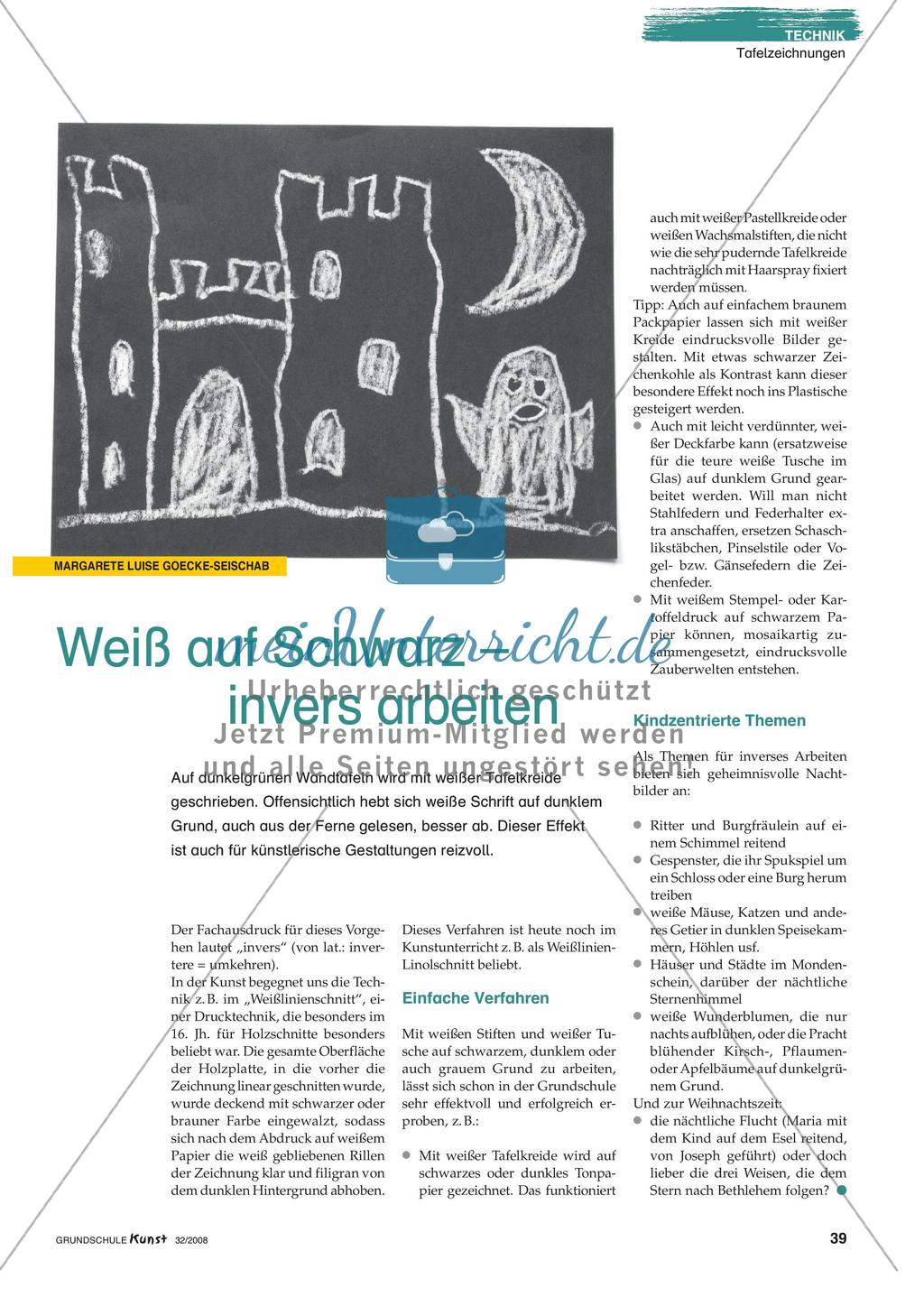 Weiß auf Schwarz – invers arbeiten Preview 1