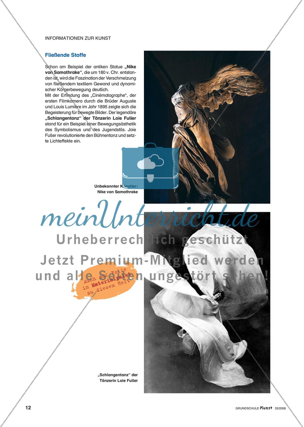 In Stoff gehüllt – bewegte Bilder und Körperplastiken Preview 3