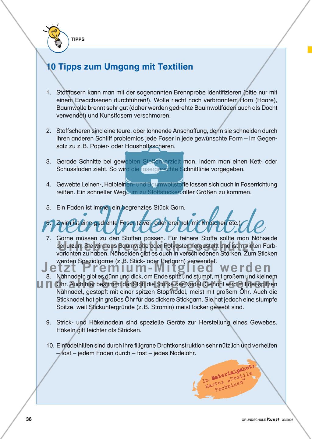 Gestalten mit Textilien = textiles Gestalten? Preview 3