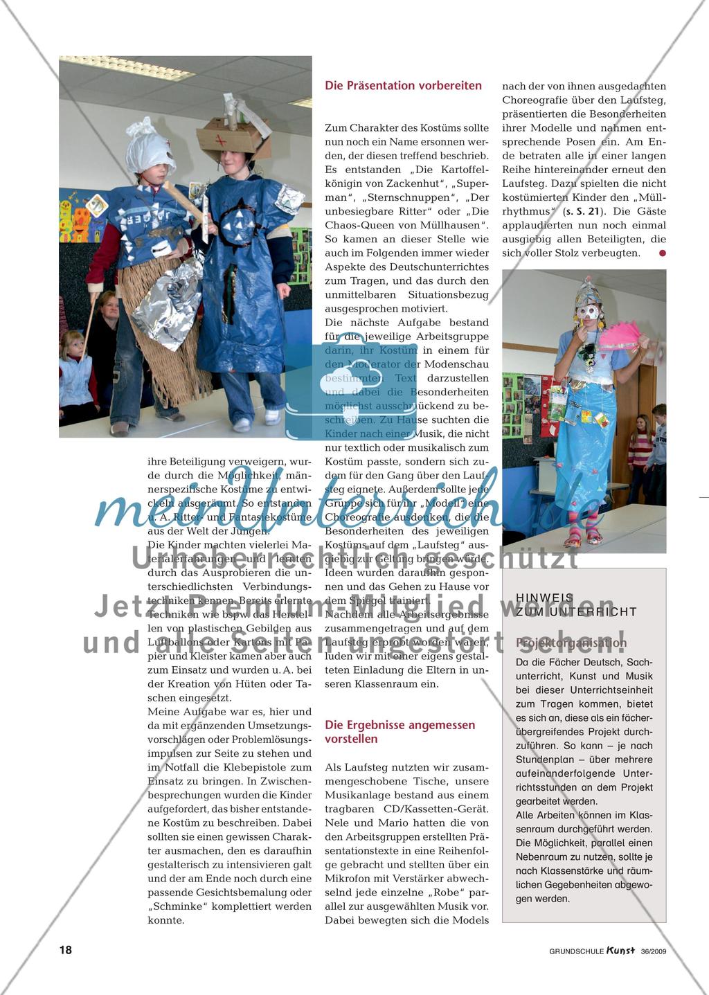 Eine Modenschau für Kleidung aus Abfallprodukten Preview 3