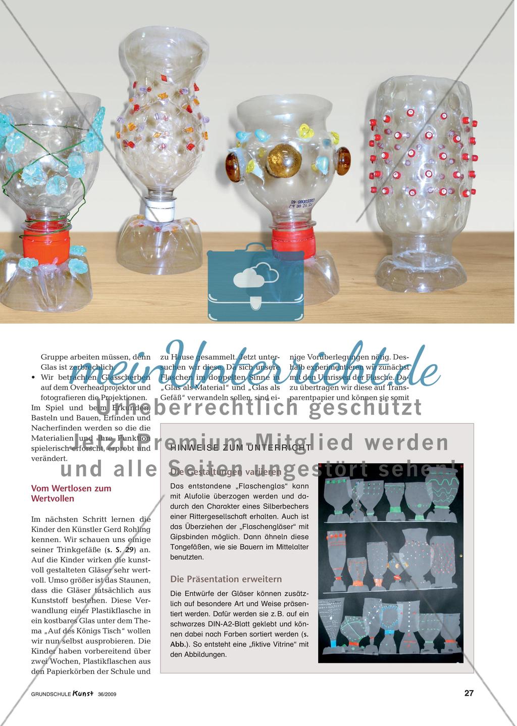 Edle Trinkgefäße aus Abfall Preview 2