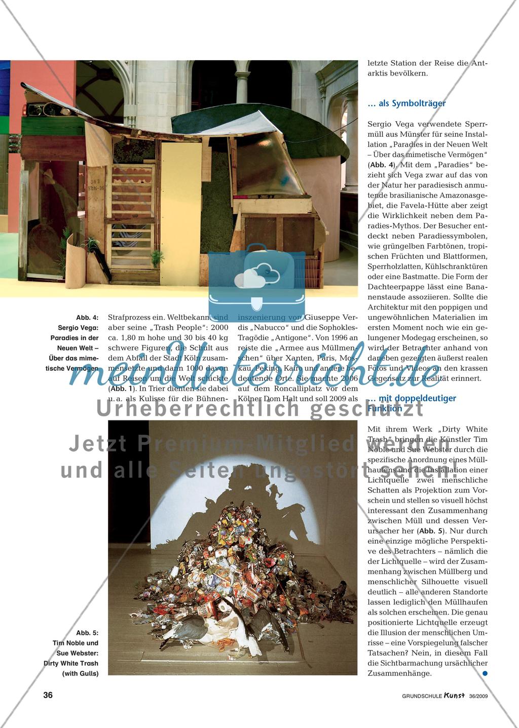 Abfall im Kontext des Kunstunterrichts Preview 5