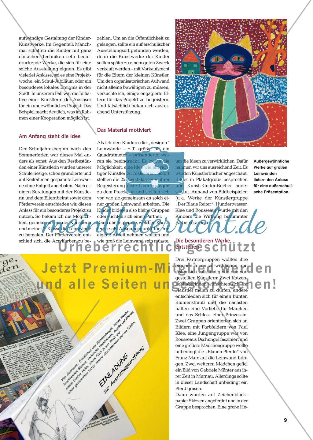 Die Organisation und Planung einer Kunstausstellung Preview 2