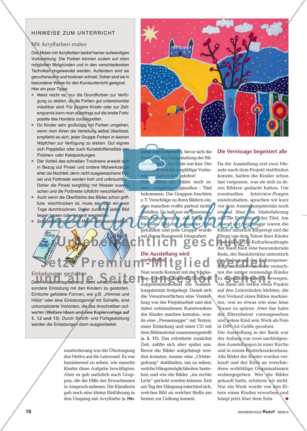 Die Organisation und Planung einer Kunstausstellung Preview 3