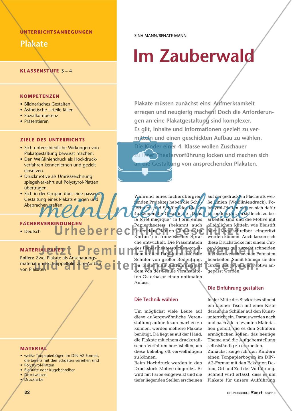 Plakatgestaltung zur Aufführung eines Theaterstücks Preview 1