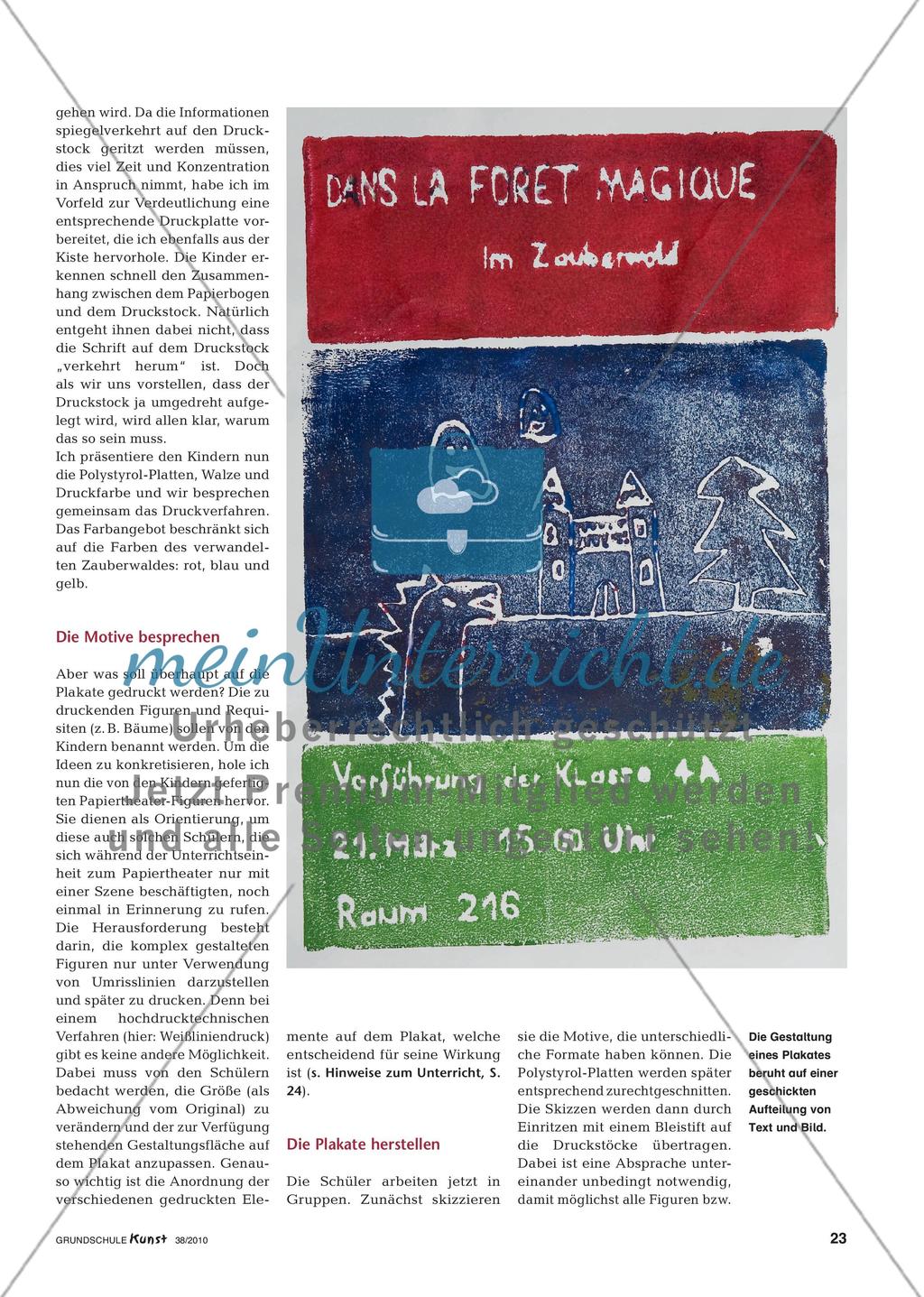Plakatgestaltung zur Aufführung eines Theaterstücks Preview 2