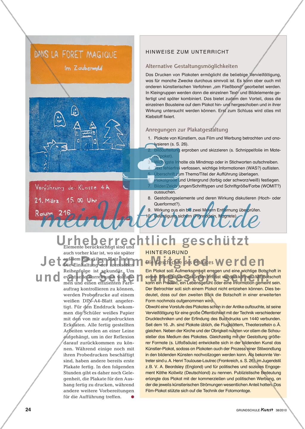 Plakatgestaltung zur Aufführung eines Theaterstücks Preview 3
