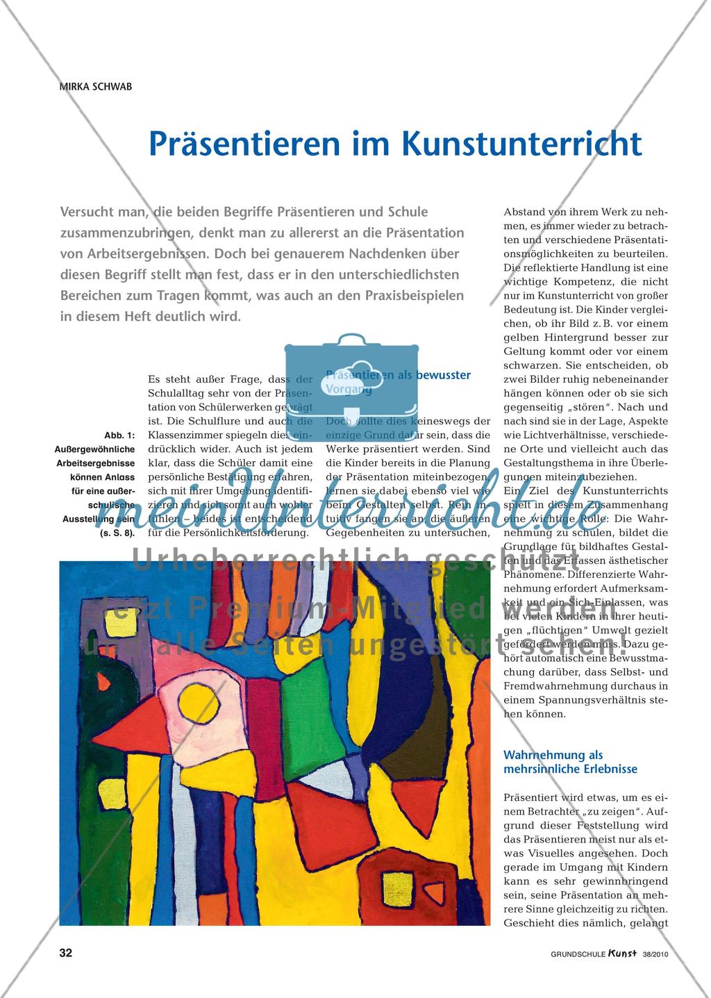 Präsentieren aus fachdidaktischer Perspektive Preview 1