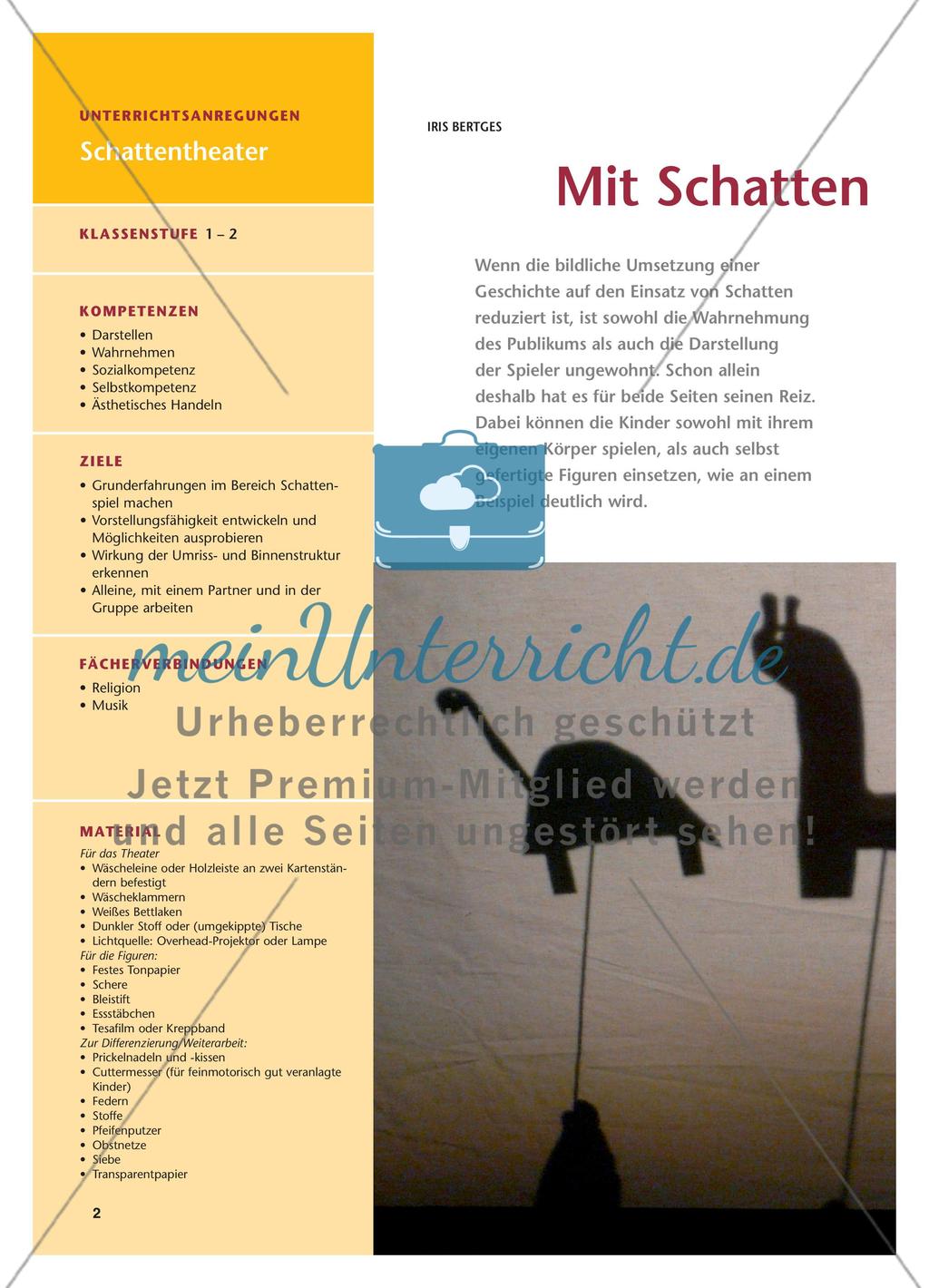 Mit Schatten spielen und erzählen Preview 1