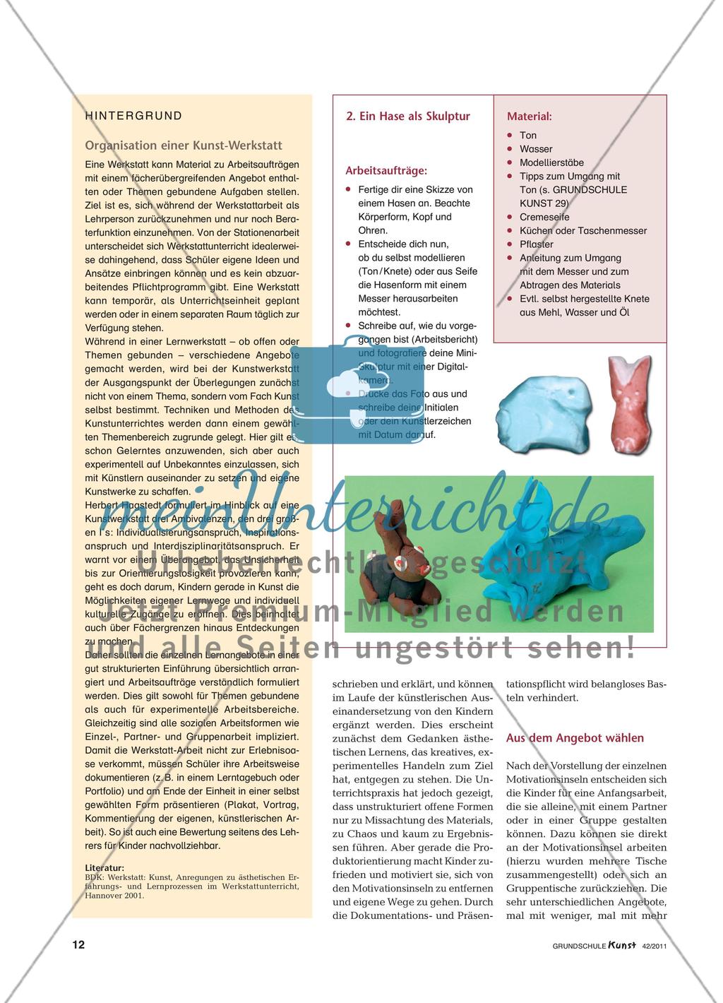 In der „Hasenwerkstatt“ Preview 3