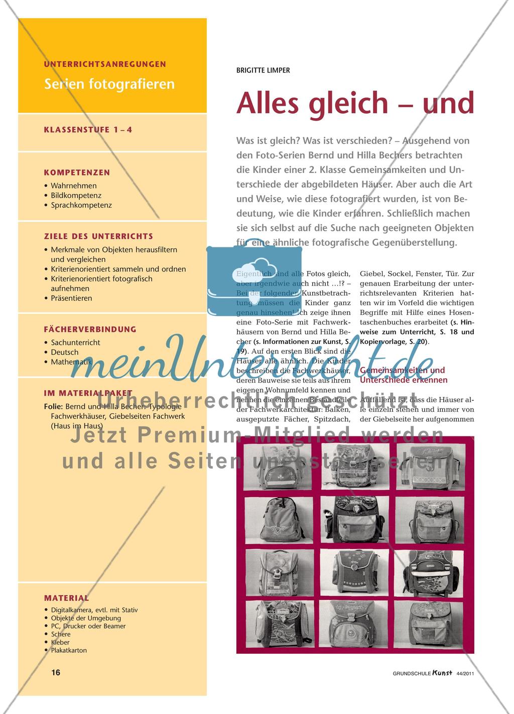 Alles gleich – und doch verschieden! Preview 1
