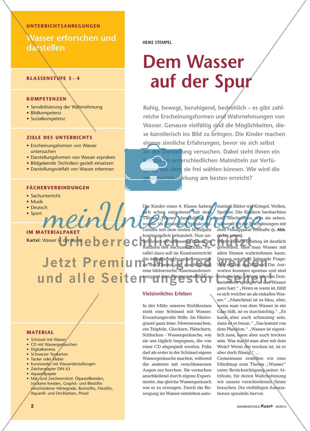 Dem Wasser auf der Spur Preview 1