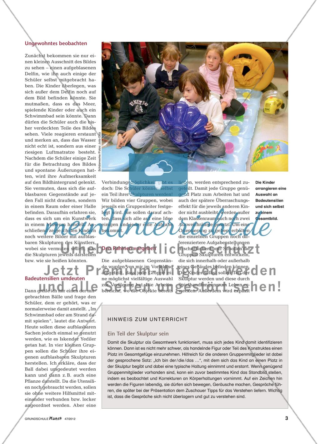 Skulpturen aus Badeutensilien Preview 2