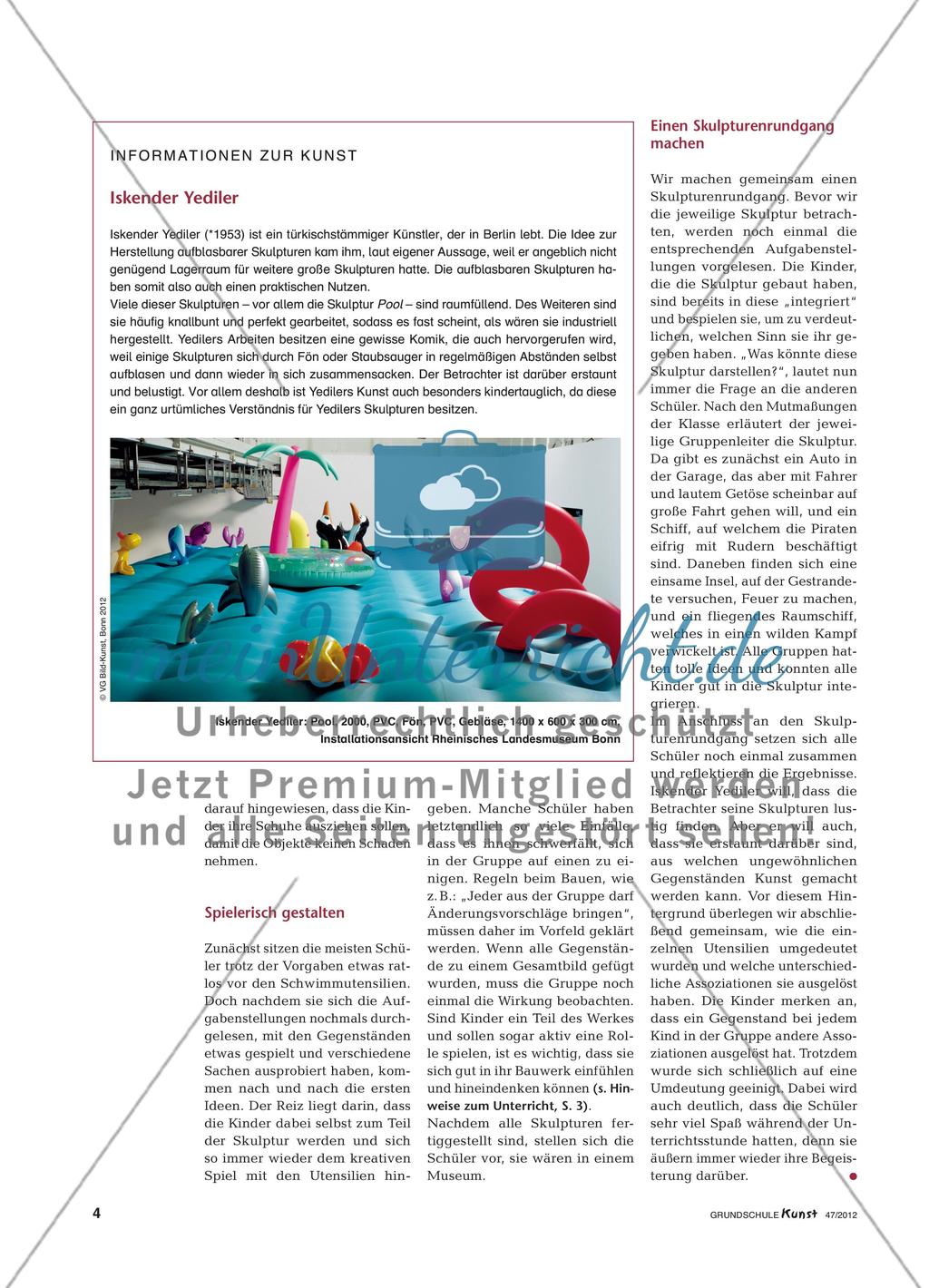 Skulpturen aus Badeutensilien Preview 3