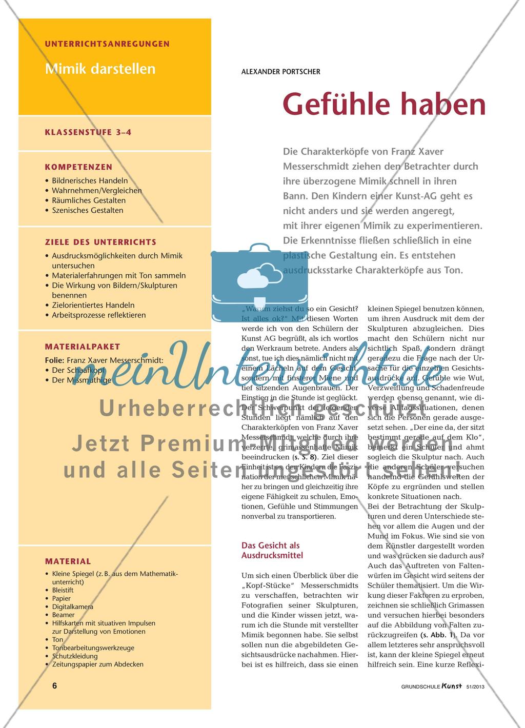 Gefühle haben verschiedene Gesichter Preview 1