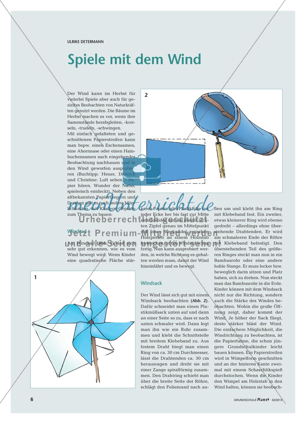 Windrad und Windsack: Spiele mit dem Herbstwind Preview 1