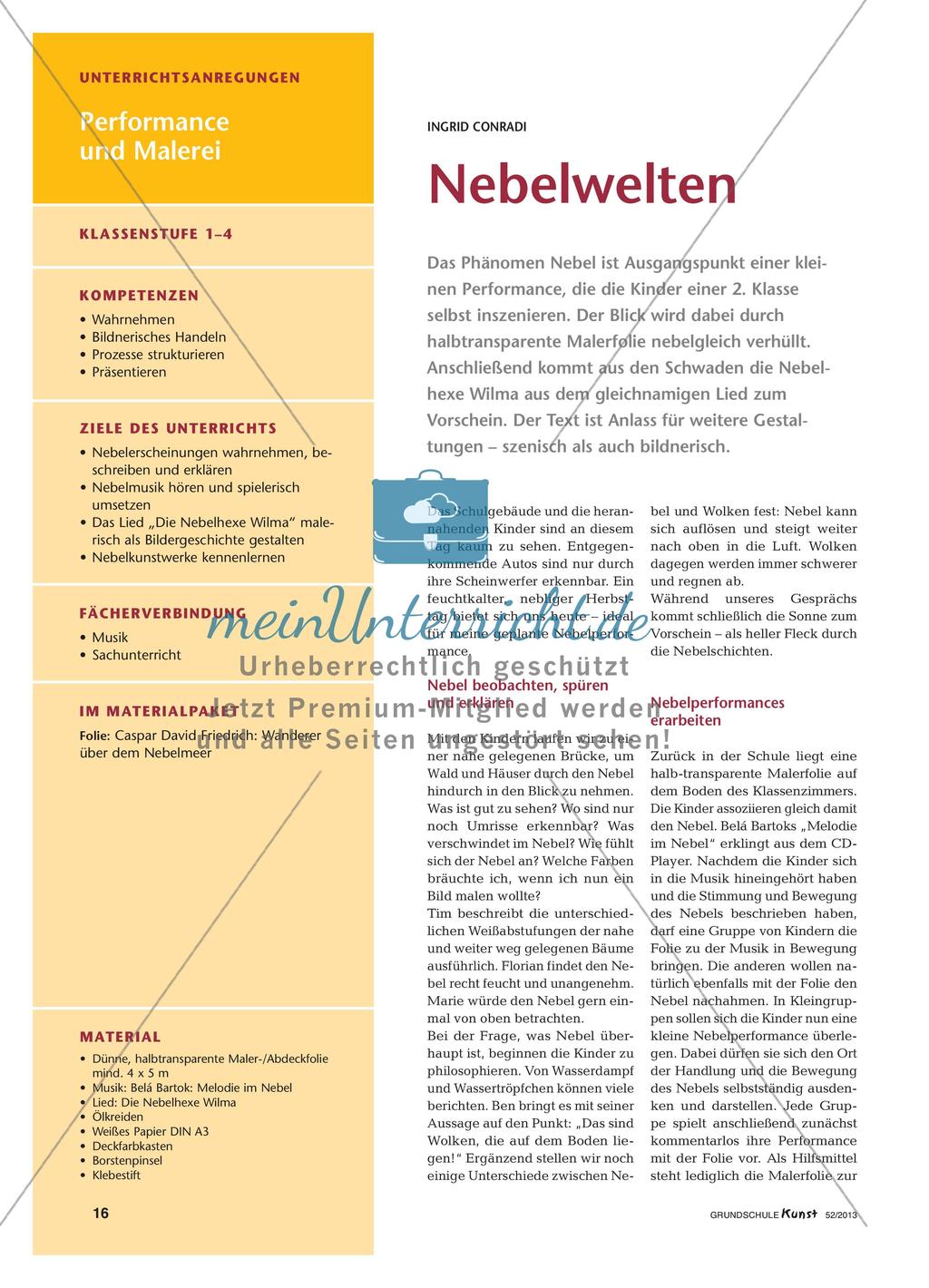 Beschreibung und künstlerische Gestaltung von Nebelerscheinungen Preview 1