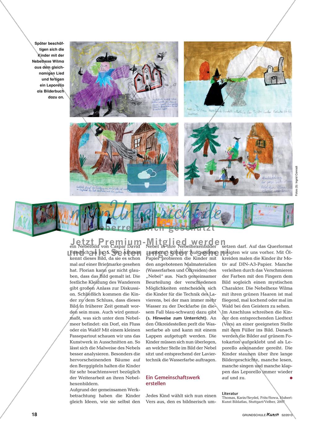 Beschreibung und künstlerische Gestaltung von Nebelerscheinungen Preview 3