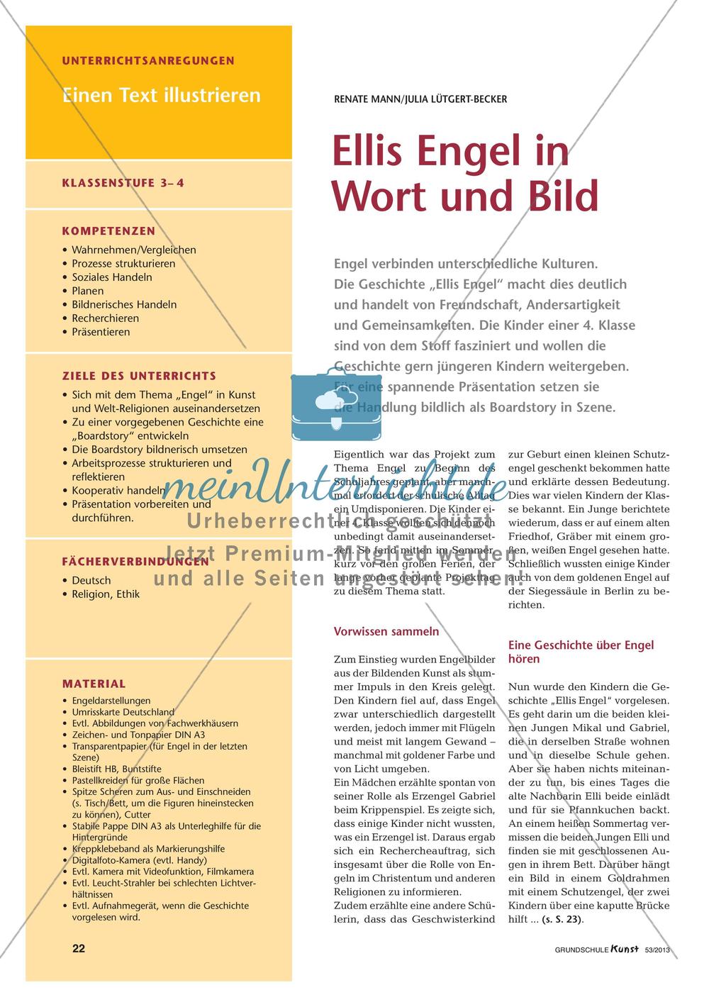 Eine Boardstory zur Geschichte