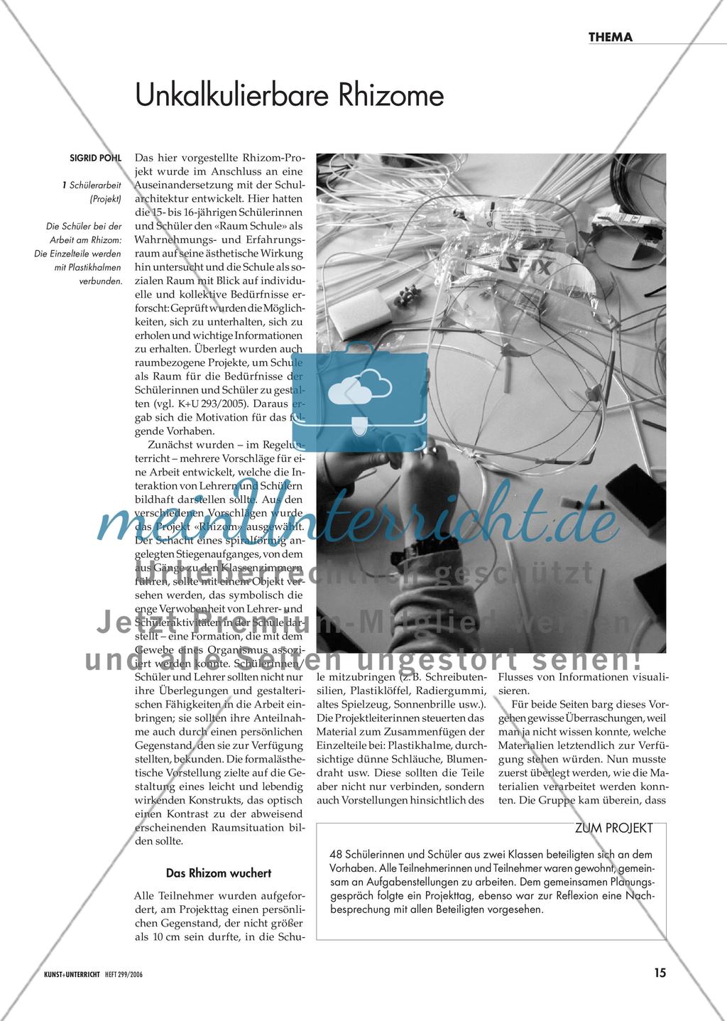 Unkalkulierbare Rhizome Preview 1