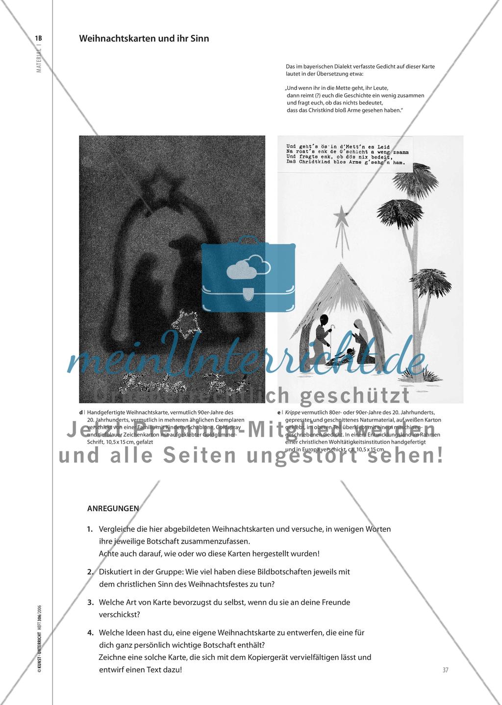 Materialteil: Weihnachtsbilder verstehen Preview 4