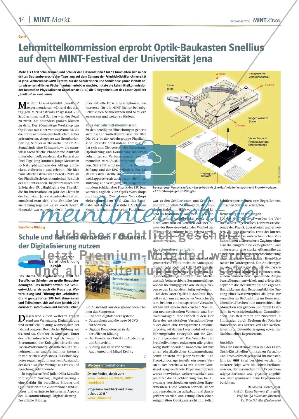 MINT Zirkel - Ausgabe 4, Dezember 2018 Preview 14