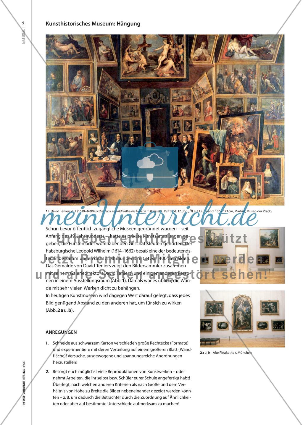Materialteil: Ausstellungen betrachten: Hintergründe, Zusammenhänge Preview 12