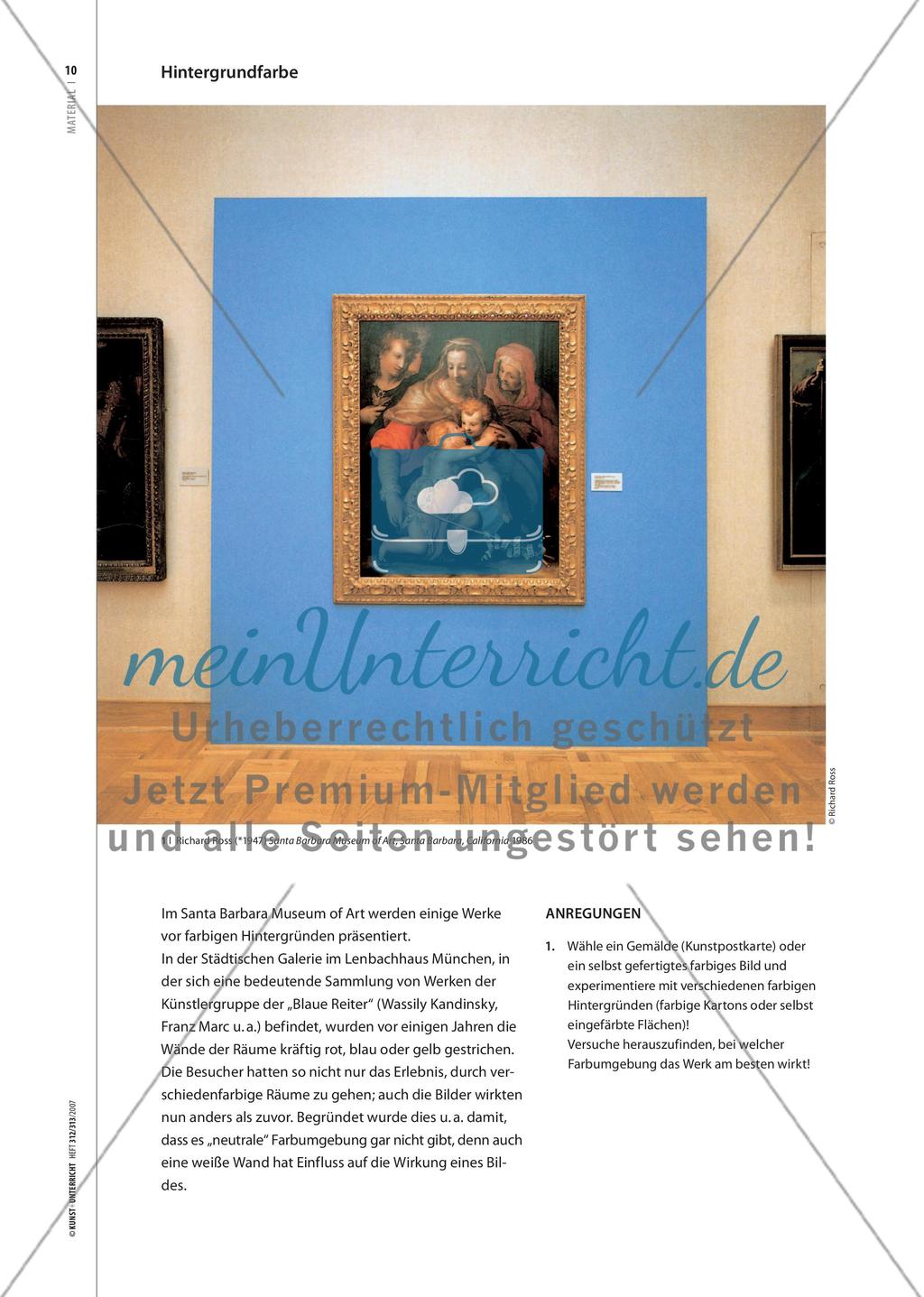 Materialteil: Ausstellungen betrachten: Hintergründe, Zusammenhänge Preview 13