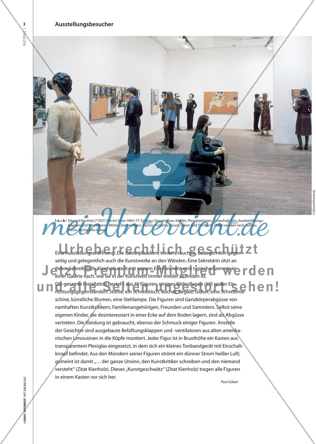 Materialteil: Ausstellungen betrachten: Hintergründe, Zusammenhänge Preview 5