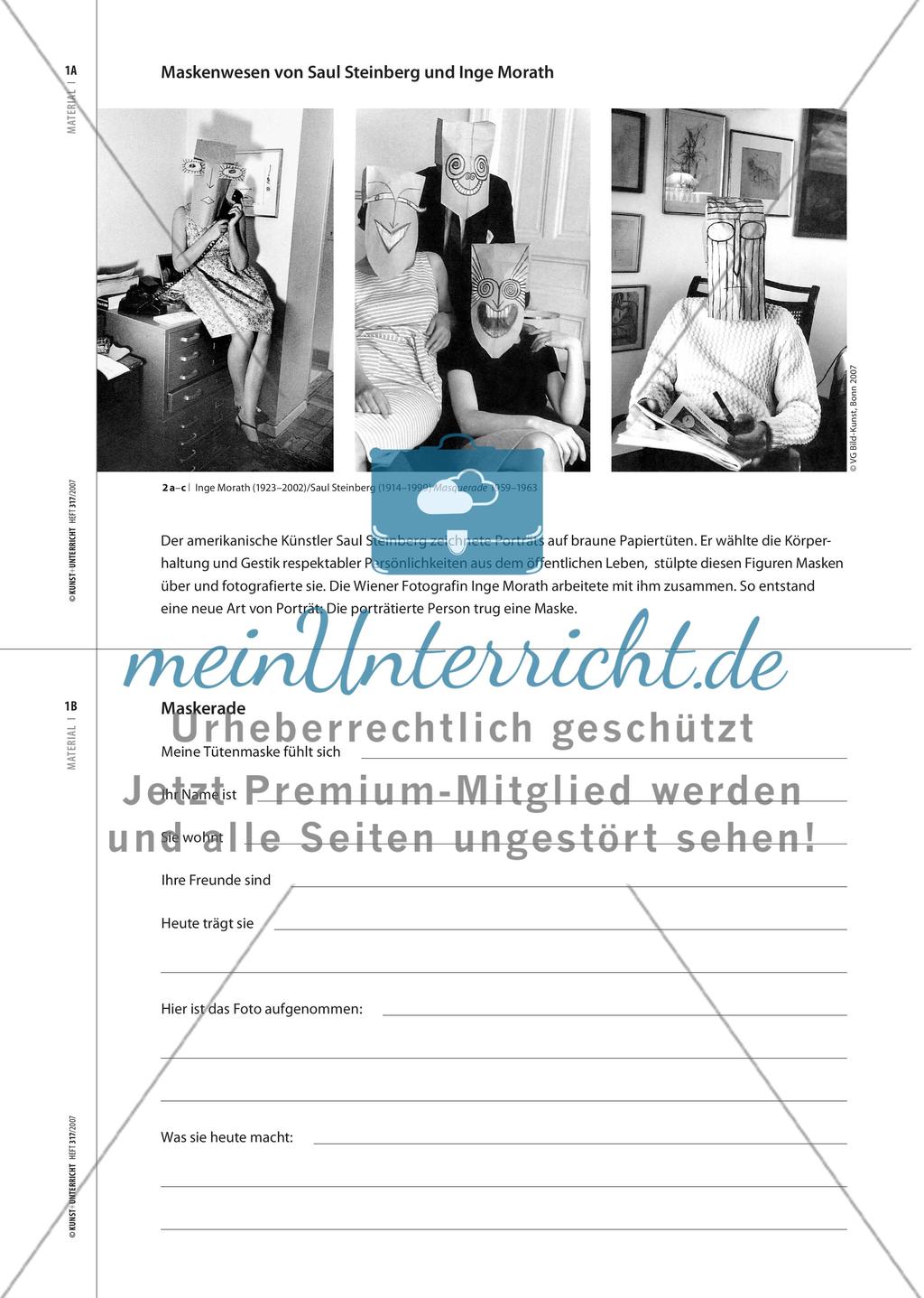 Maskenporträts in Szene setzen - Eine gestalterisch-fotografische Arbeit Preview 3