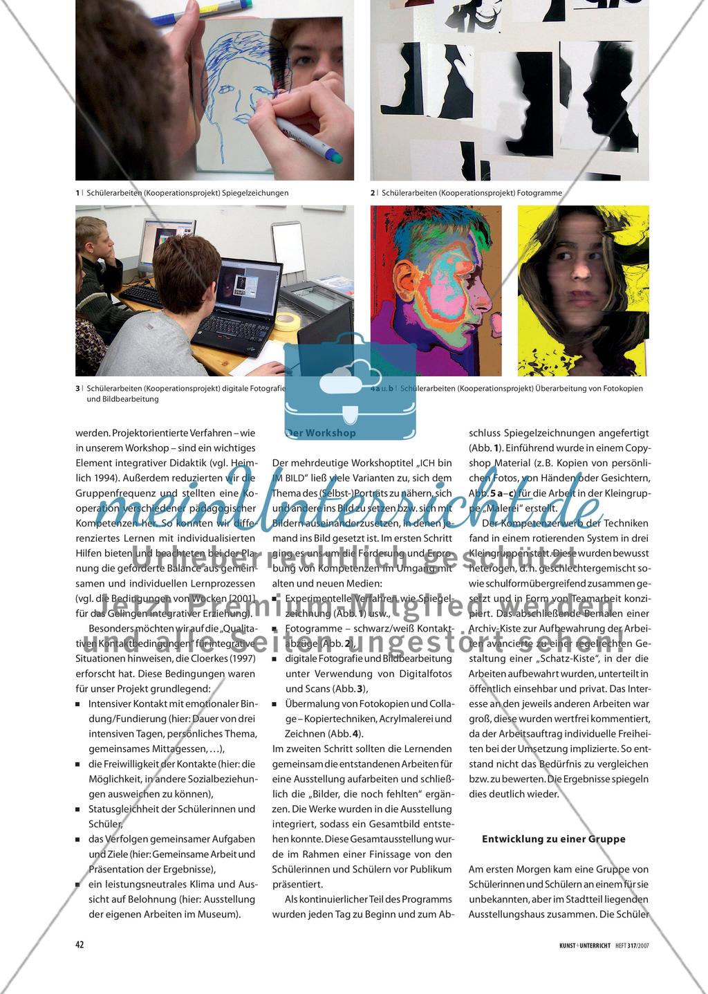 „ICH bin IM BILD“ - Ein integratives Projekt mit Schülern einer Gesamtschule und einer Förderschule Preview 2