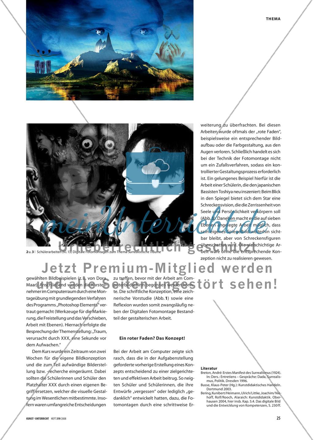 Visionen des Surrealismus - Fantastische Ausdrucksformen in virtuellen Bildwelten Preview 2
