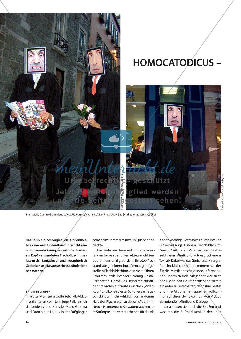 HOMOCATODICUS – les Subliminaux: Ein Spektakel von Mario Gumina & Dominique Lajoux Preview 1