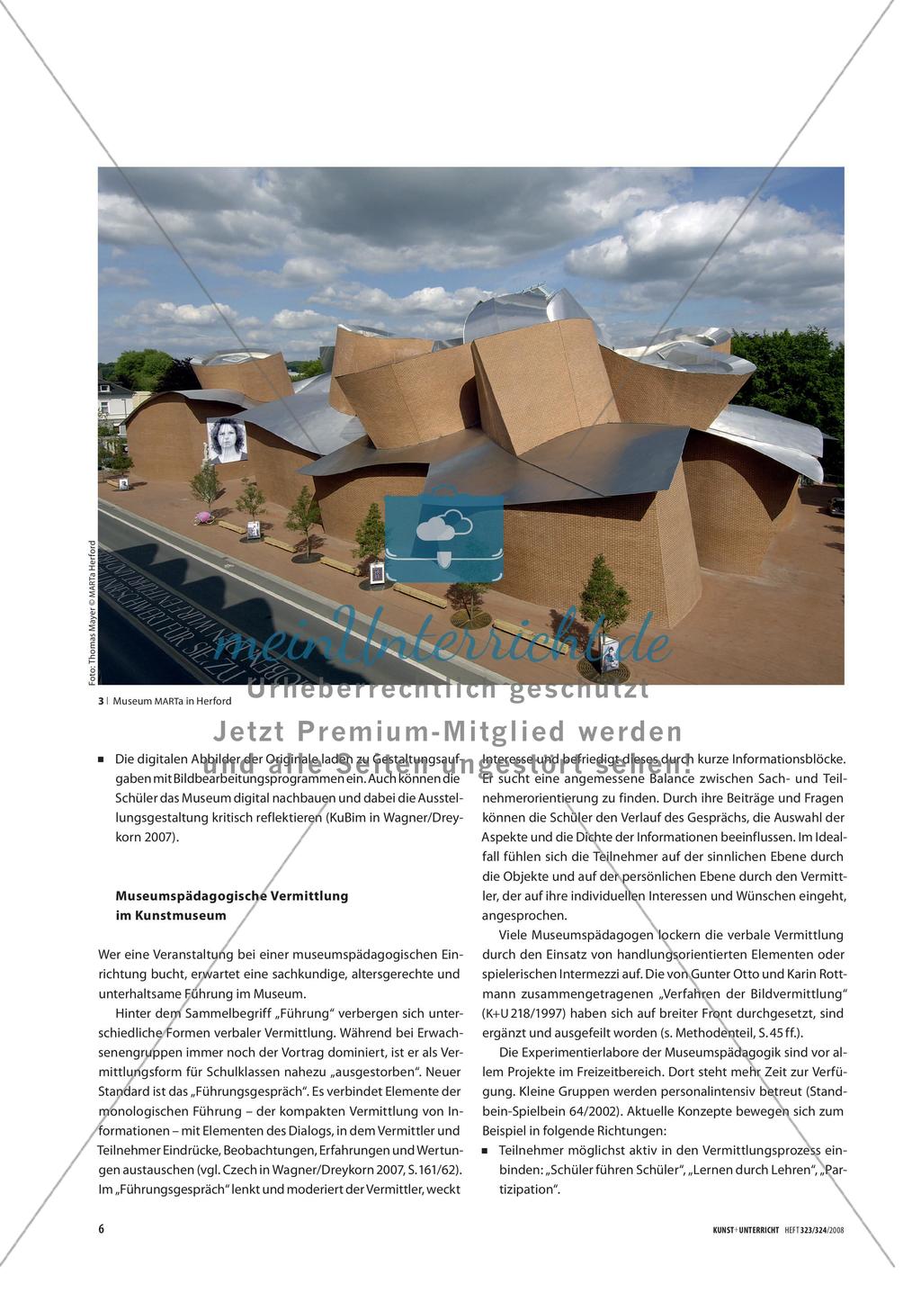Ins Museum - Arbeiten im Museum, Arbeiten mit dem Museum Preview 3
