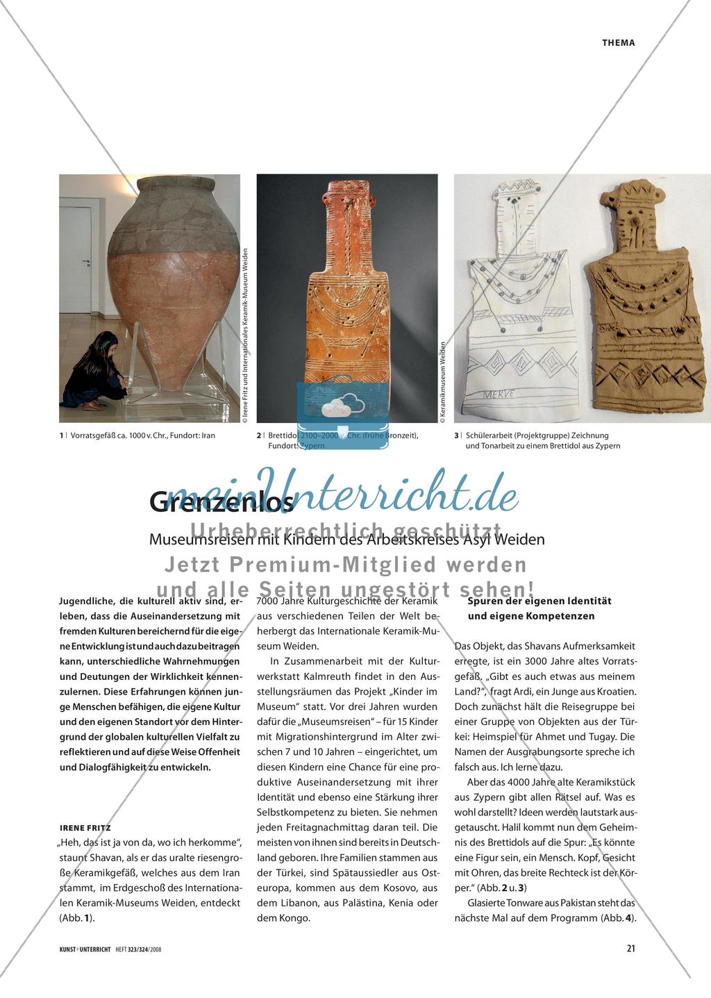 Grenzenlos - Museumsreisen mit Kindern des Arbeitskreises Asyl Weiden Preview 1