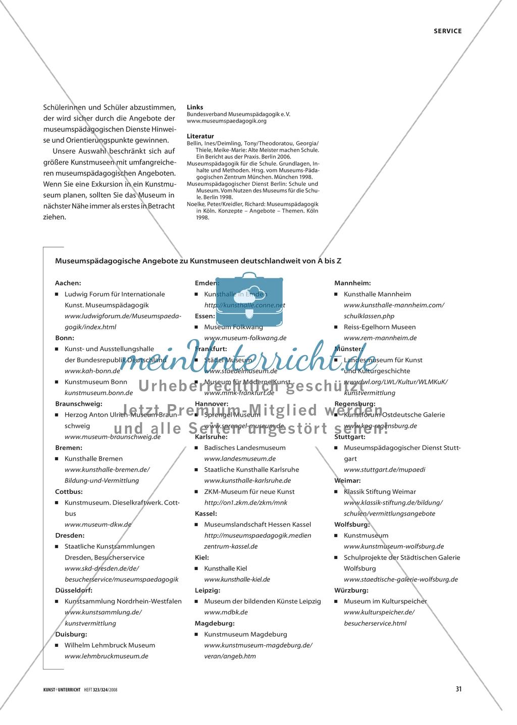 Cicerone gefällig - Angebote museumspädagogischer Einrichtungen Preview 2