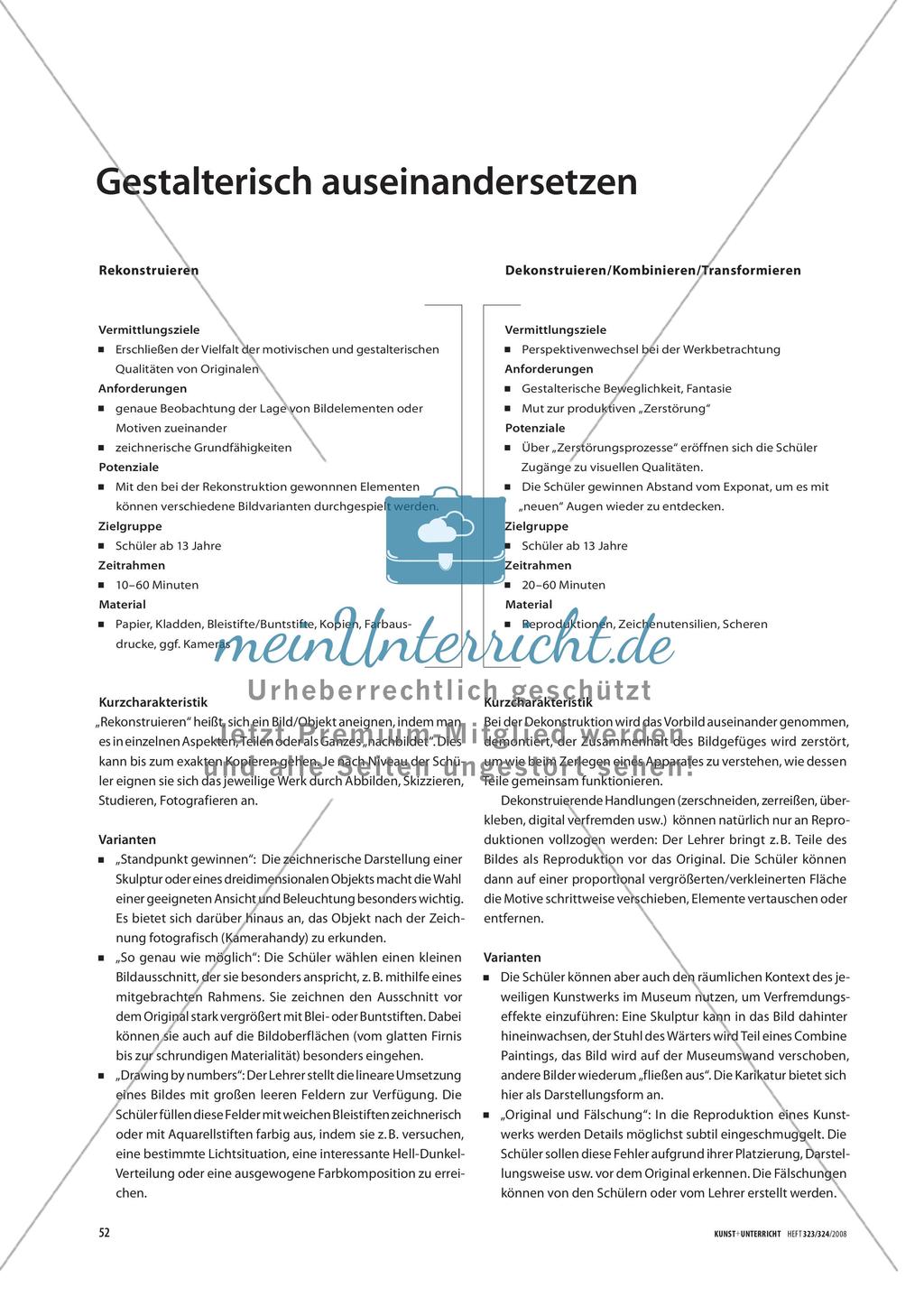 Methoden der Annäherung an Museumsobjekte Preview 8